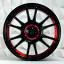 RIN 15X7 4-100/114.3 R1 SPORT JCW48 BLACK RED LINE ET35 CB73.1