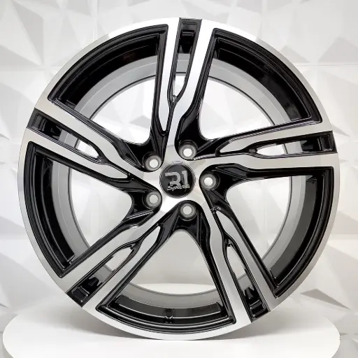 [198611] RIN 19X8 5-108 R1 SPORT V014 BLACK MACHINE FACE ET45 CB63.4